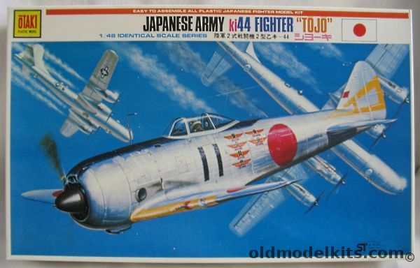 Otaki 1/48 Nakajima Ki-44 Shoki 'Tojo' - With Markings for Four Aircraft, OT2-14-500 plastic model kit